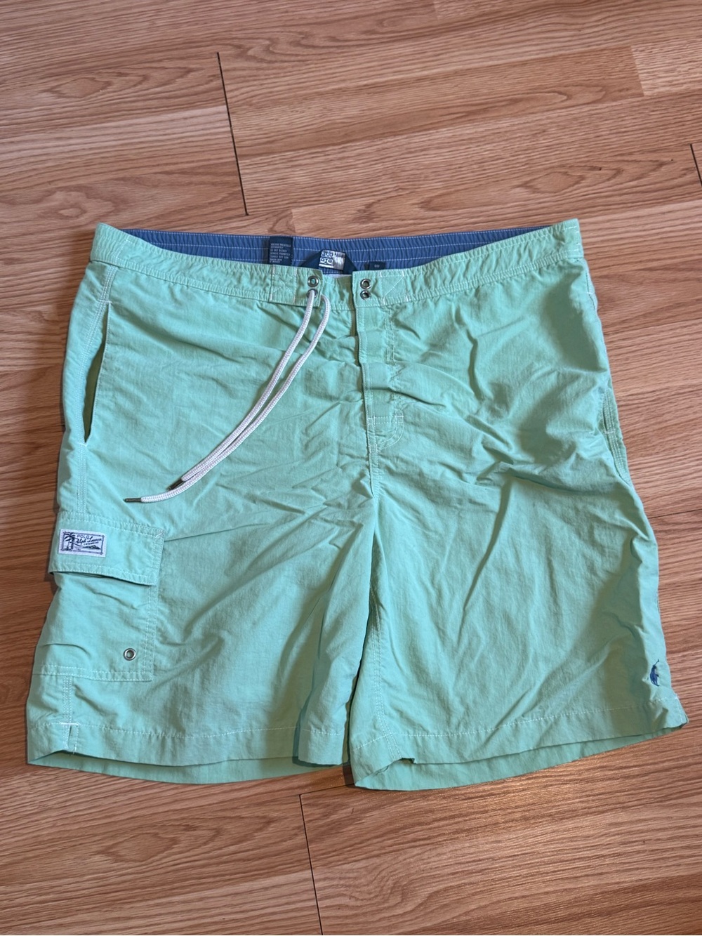 Men’s Polo Ralph Lauren Sea Foam Green Swim Shorts XL